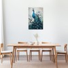 QIXIANG Peacock Pictures Wall Decor Elegant Peacock Canvas Paintings Art