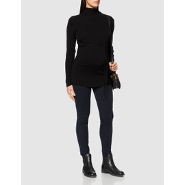 bestseller a/s Women's Mljacina L/S Knit Rollneck Top A. Turtleneck Jumper, black