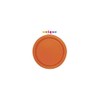 Generique - Orange Pappteller rund