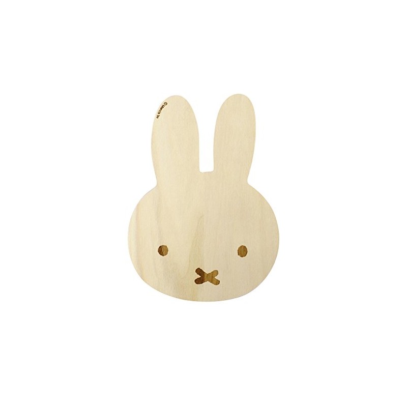 NaganoFactory (ナガノファクトリー) Miffy Miffy-shaped Cutting Board DB1680 W17.5×H25.3×D1.5 cm Made