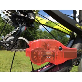 Pedro's Unisex's Pig II Chain Cleaning Machine, Red,