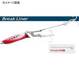 シマノ(SHIMANO) メタルジグ 熱砂 ブレイクライナー 21g クリアキス 09T OO-221N ルアー