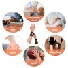 Neyauo 2 Pcs Wrist Compression Sleeve, Wrist Brace Elastic Soft