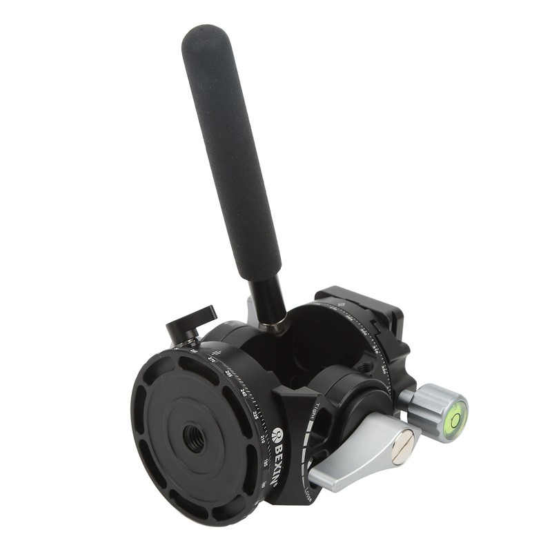 Camera Panoramic Tripod Head Aluminium Alloy with Handle Light Camera
