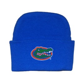 Two Feet Ahead Florida Gators Baby Hat for Boys and Girls-Softly Knitted Infant Baby Beanie (Florida Gators Team Color)