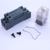 Taiss/AC 220V LED indicator Electromagnetic Coil Relay 8 Pins 10A