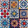 Escanver Azulejo Mosaico Talavera Relieve 10x10 Confeti Mixtos 30 Pzs
