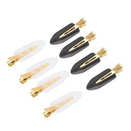 ZJchao 8 Pinzas Cabello con Pasador sin Costuras Arrugas, Pinzas Cabello para Mujer y Niñas Peinado, Flequillo, Ondas, Aplicación de Maquillaje