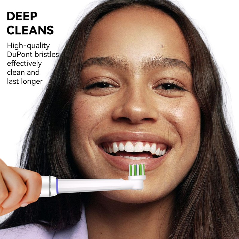 Replacement Toothbrush Heads Compatible with Oral-B Braun Pro 500/1000/1500/3000/3757/5000/7000/7500/8000, Professional