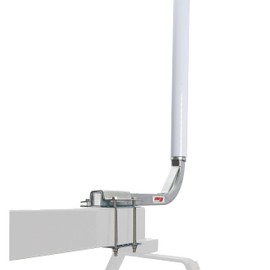 Extreme Max 3005.5542 Post Trailer Guide-On - 45", Galvanized Uprights with Stainless Steel Hardware