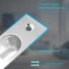 Fihatokus 4 Inch Pocket Door Edge Pull, 304 Stainless Steel