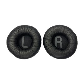 Replacement Ear Pads for JBL Tune600/T500BT/510BT/520BT/T450BT/T450 Headphones, Replacement Pads for JBL Tune600BTNC/JR300/JR300BT/JR310/JR310BT, Softer Leather (Black)