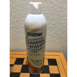 Chase Products SprayPak Lemon Furniture Polish 17 oz Can Cleaning Product