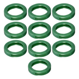 YOKIVE 20個のキーカバー シリコン製のキーキャップ識別子プロテクター | キーアクセサリーマーカー分類タグ 標準的な通常の家に最適（緑 0.43"）