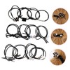 Gatuida 24pcs Elastic Hair Ties Set for Women High Elasticity