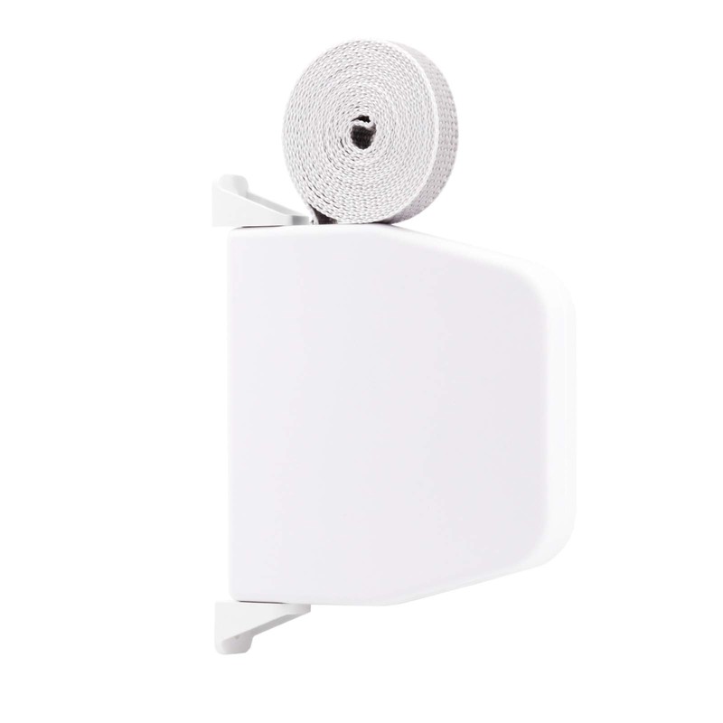 Nobily Surface-Mounted Roller Blind Belt Winder, Ultra White, Incl. 5