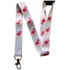 Flamingo Print Lanyard/Badge Holder & Safety Breakaway