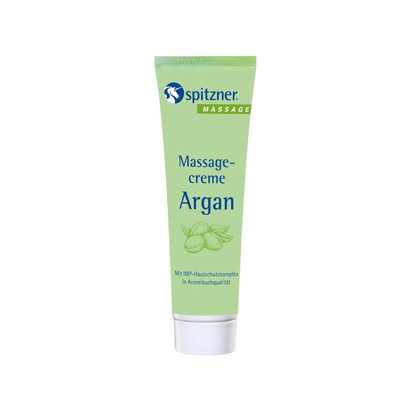 Spitzner Argan Massage Cream (50 ml) - Nourishing Massage Lotion with IMP Complex and Valuable Vitamin E for Protected Skin