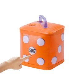 DEIRIS Dumbbells, 11.6 lbs (5 kg), Portable Travel Dumbbell Set, Foldable & Adjustable Dumbbells, Portable Fitness Equipment, Muscle Training Equipment, Health Equipment, Odorless Material, Anti-Slip,