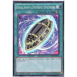 yugioh - Burial from a Different Dimension THSF-EN051 1st Edition Super Rare - The Secret Forces