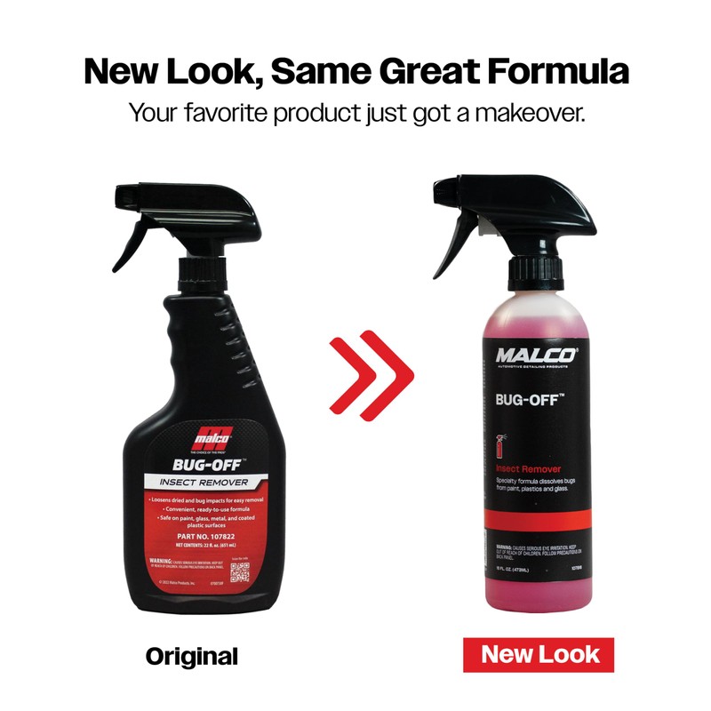 Malco Bug Off - Easy Removal from Auto Paint, Glass,