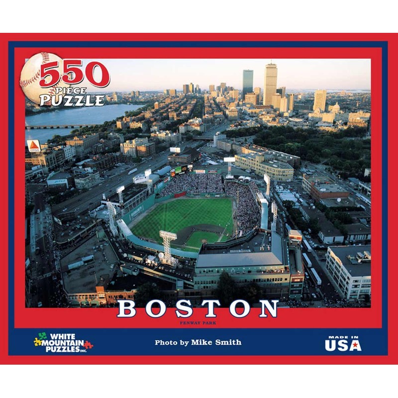 White Mountain Puzzles Boston Fenway Park, 550 Piece Jigsaw Puzzle