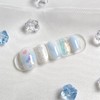 Splash Nail Tips - Coffin Egg / 물보라 네일팁 -