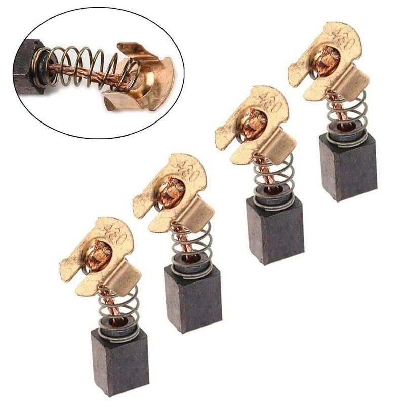 4 PACK of Carbon Brushes for Makita Angle Grinder 18V