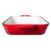 Eternal Living Enameled 13" Cast Iron Baking Pan Rectangular Lasagna