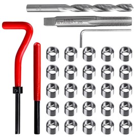 Teocpai Pack of 30 Repair Kit for Thread M8 Repair Tool Thread Insert Thread Helicoil Kit