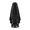 PowerMotor - Protector de guardabarros trasero negro para bicicleta eléctrica