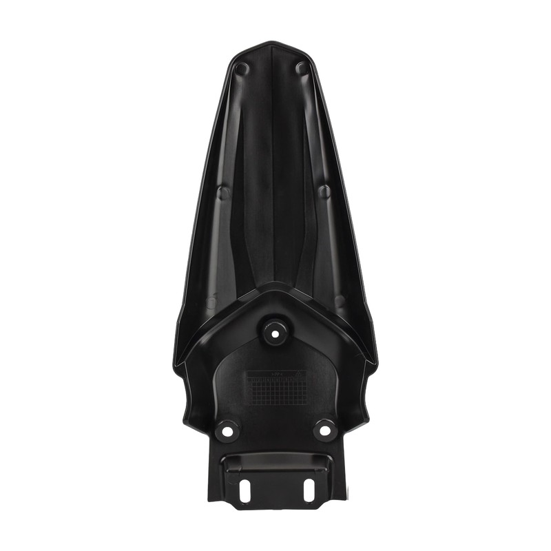 PowerMotor - Protector de guardabarros trasero negro para bicicleta eléctrica
