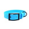 Waterproof Biothane Dog Collar Blue XXS