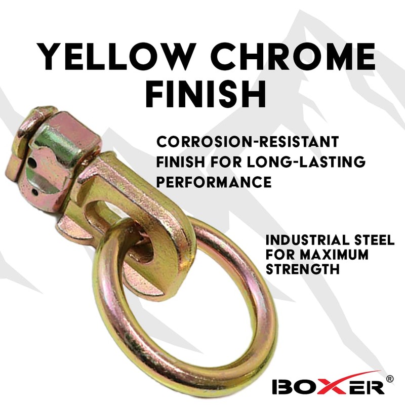 Boxer L Track Fitting Double Stud O Ring – L