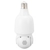 FHD 1080P Dual Lens Light Bulb Security Camera 360 Degree