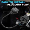 6 Pin OBD1 to 16 Pin OBD2 Adapter Cable Fit
