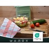 ZOLLNER Set of 5 Tea Towels with Waffle Pattern –