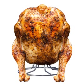 Stainless Steel Vertical Chicken Roasting/Smoking stand