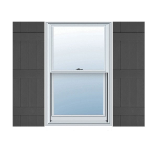 Ekena Millwork Lifetime Vinyl LJ4S14X05900TG Standard Four Board Joined, Board-n-Batten