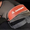 DS Runwave Leather Weightlifting Belt - Waist Support for Squats & Lower Body Training Leather Belt Black M