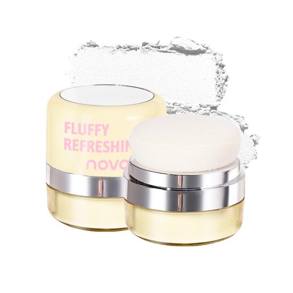 NovoUnow ヘアふわふわパウダー ふわふわヘアアーティファクト 洗い流さないオイルコントロール ハイヘッド 毛根ふわふわスプレーパウダー 細くて柔らかい髪用 1#透明
