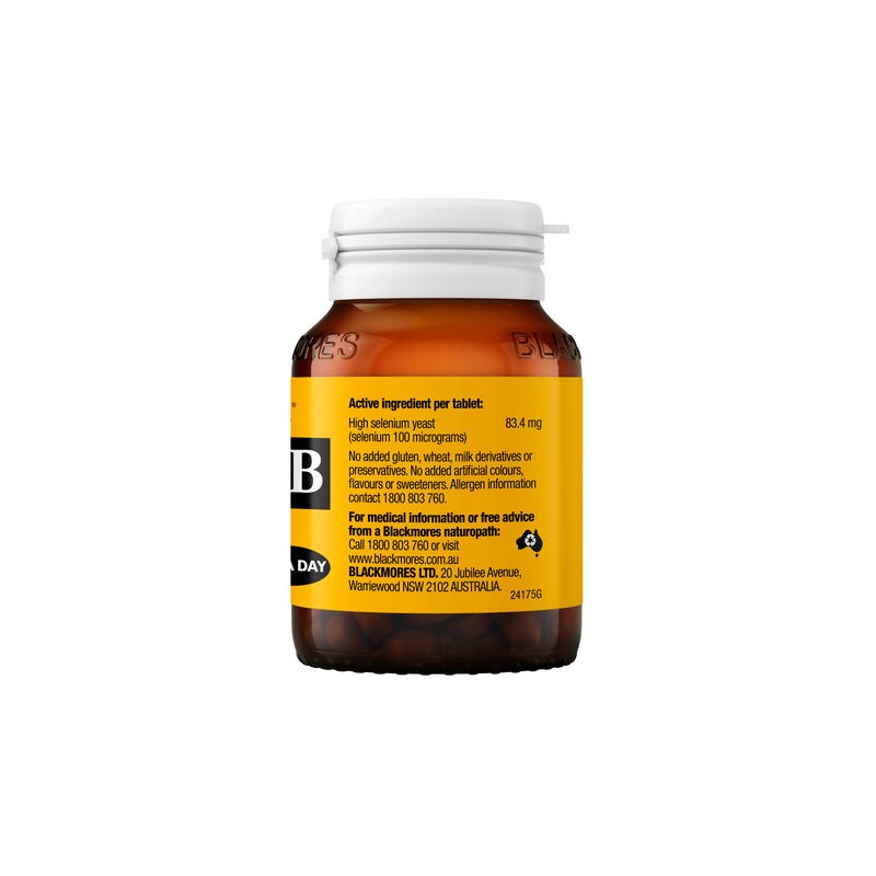 Blackmores Selemite B 100mcg 100 Tablets