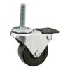 2299, Fractional, 2" Wheel, 3/8-16" x 1.5" Threaded Stem Swivel