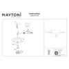 MAYTONI DECORATIVE LIGHTING Recessed Downlight Flat Aluminium White 1-Bulb Swivelling