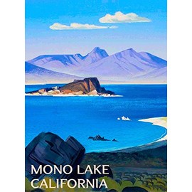 Magnet Mono Lake Eastern Sierra California United States Travel Advertisement Magnet