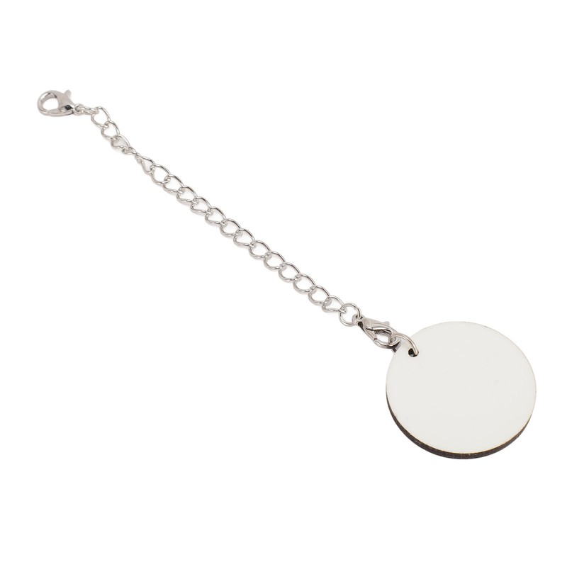 72Pcs Sublimation Keychain Blanks Bulk Set Double Sided Round DIY