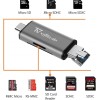 Universal 3in1 Type C USB Card Reader OTG Adapter fr