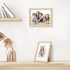 upsimples 8x10 Picture Frame, Natural Solid Wooden Picture Frames, Display