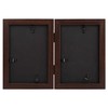 Frametory, 4x6 Double Picture Frame Hinged 2 Photos Frame Collage,
