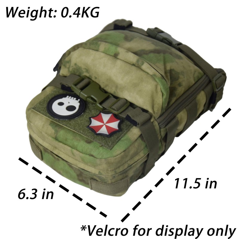 Tactical Hydration Backpack for 2L Hydration Bladder, Lightweight Hydration Backpack